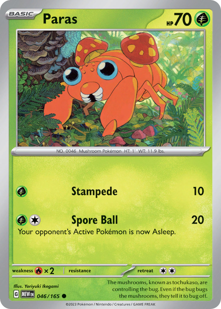 46/165 [SV3PT5] Paras - Common