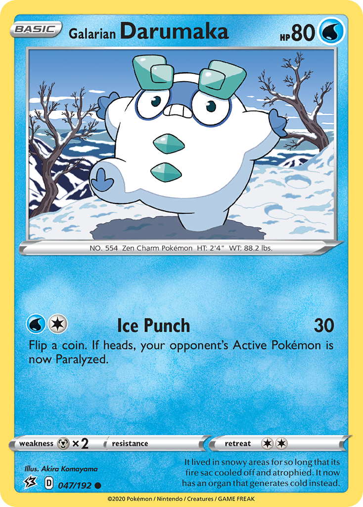47/192 [RCL] Galarian Darumaka - Common
