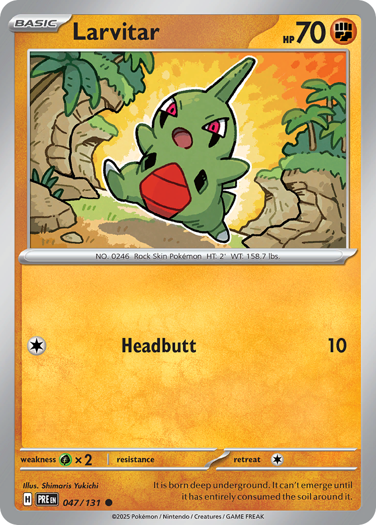 47/131 [PRE] Larvitar - Common