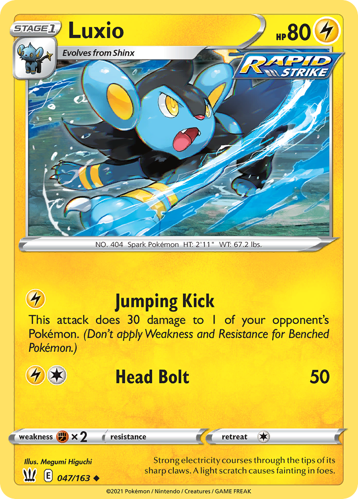 47/163 [BST] Luxio - Uncommon