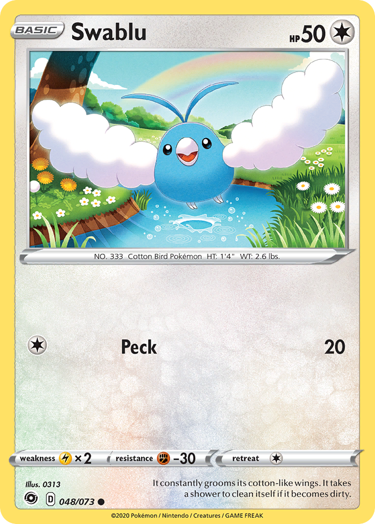 48/73 [CPA] Swablu - Common