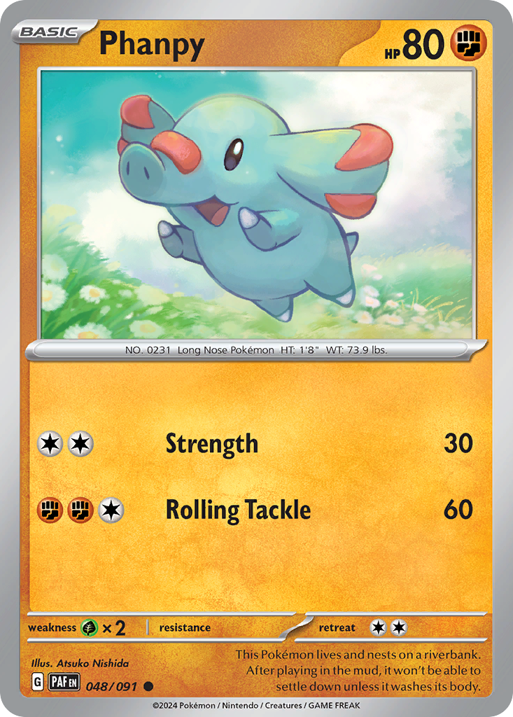 48/91 [SV4PT5] Phanpy - Common