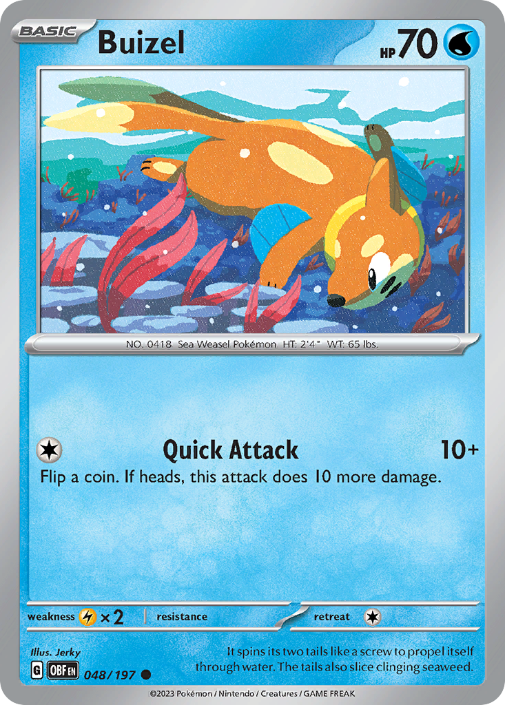 48/197 [SV3] Buizel - Common