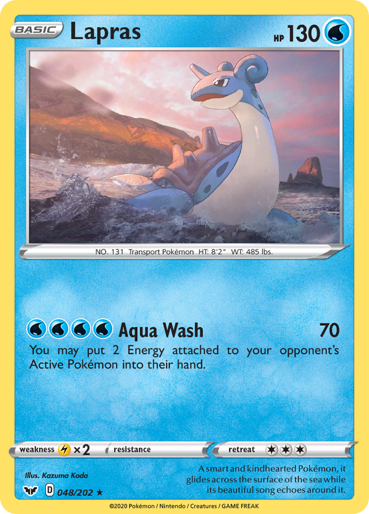 48/202 [SSH] Lapras - Rare