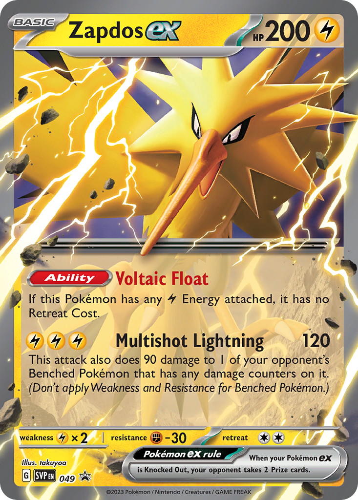 49/215 [PR-SV] Zapdos ex - Promo