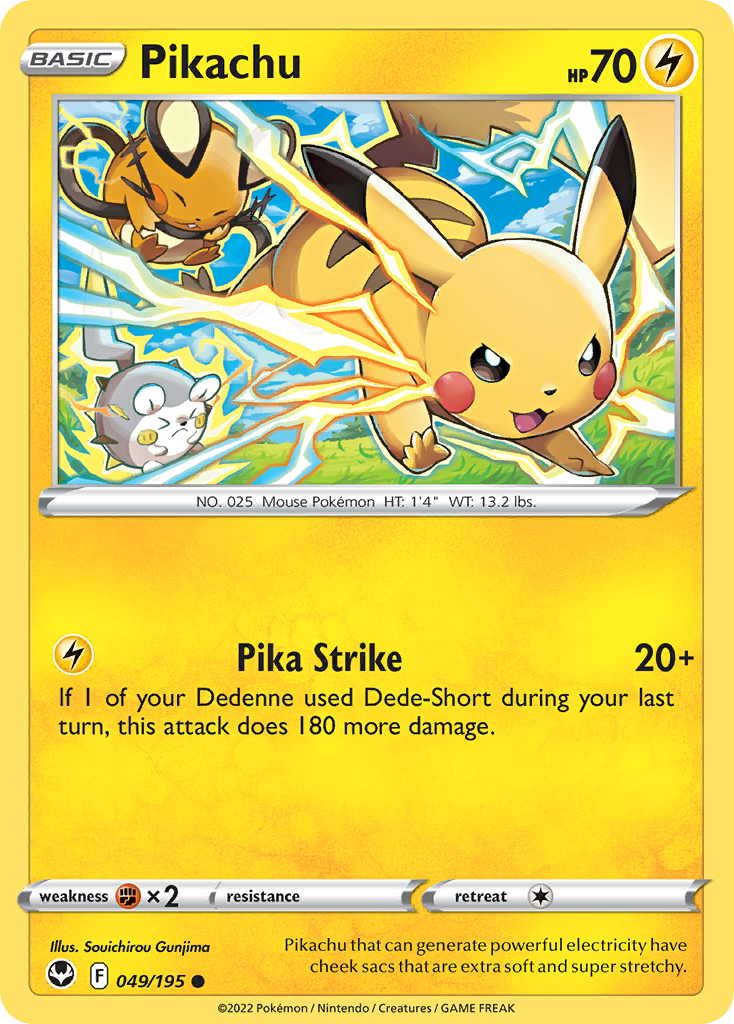 49/195 [SIT] Pikachu - Common
