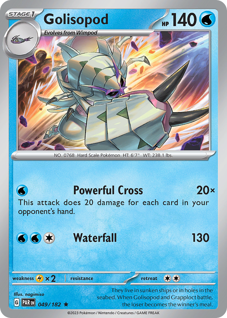 49/182 [SV4] Golisopod - Rare