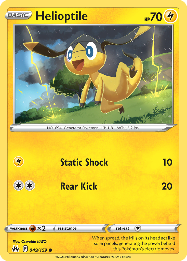 49/159 [CRZ] Helioptile - Common