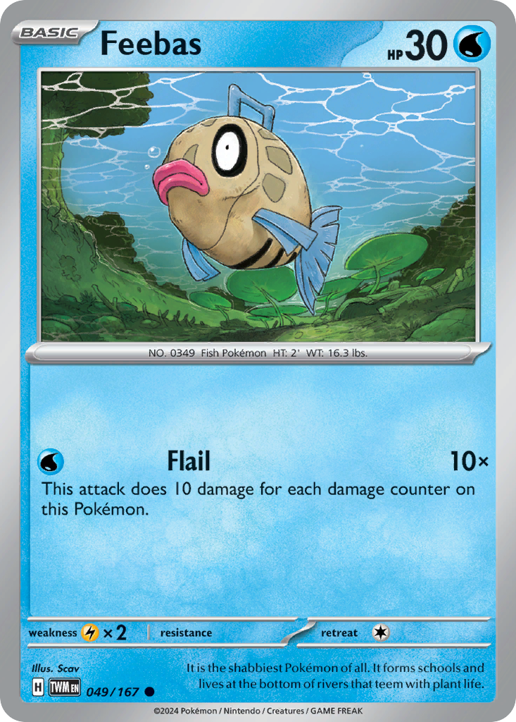 49/167 [TWM] Feebas - Common