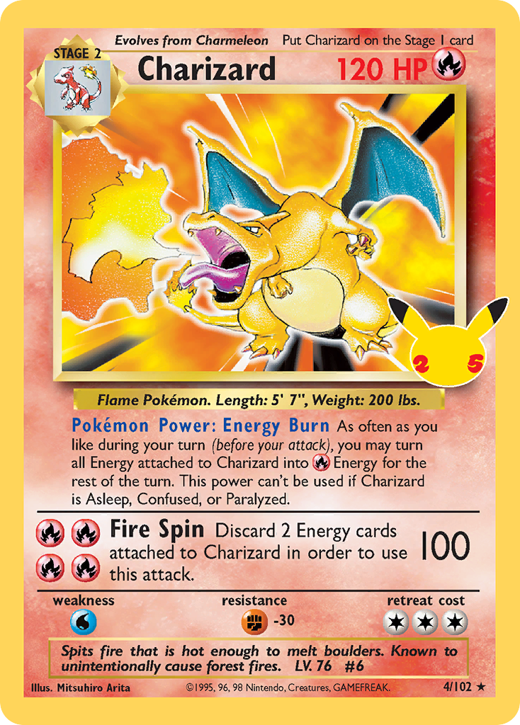 4/25 [CEL] Charizard - Classic Collection
