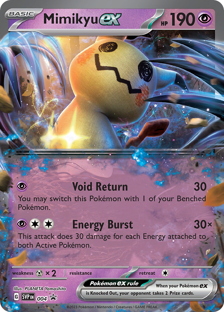 4/215 [PR-SV] Mimikyu ex - Promo