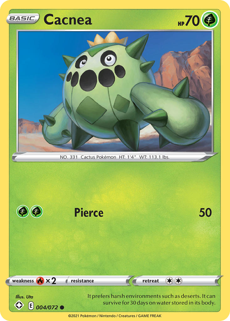 4/72 [SHF] Cacnea - Common