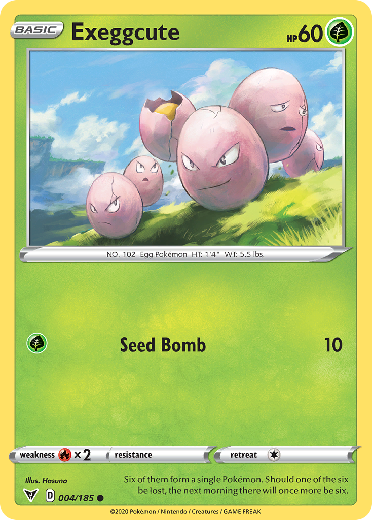 4/185 [VIV] Exeggcute - Common