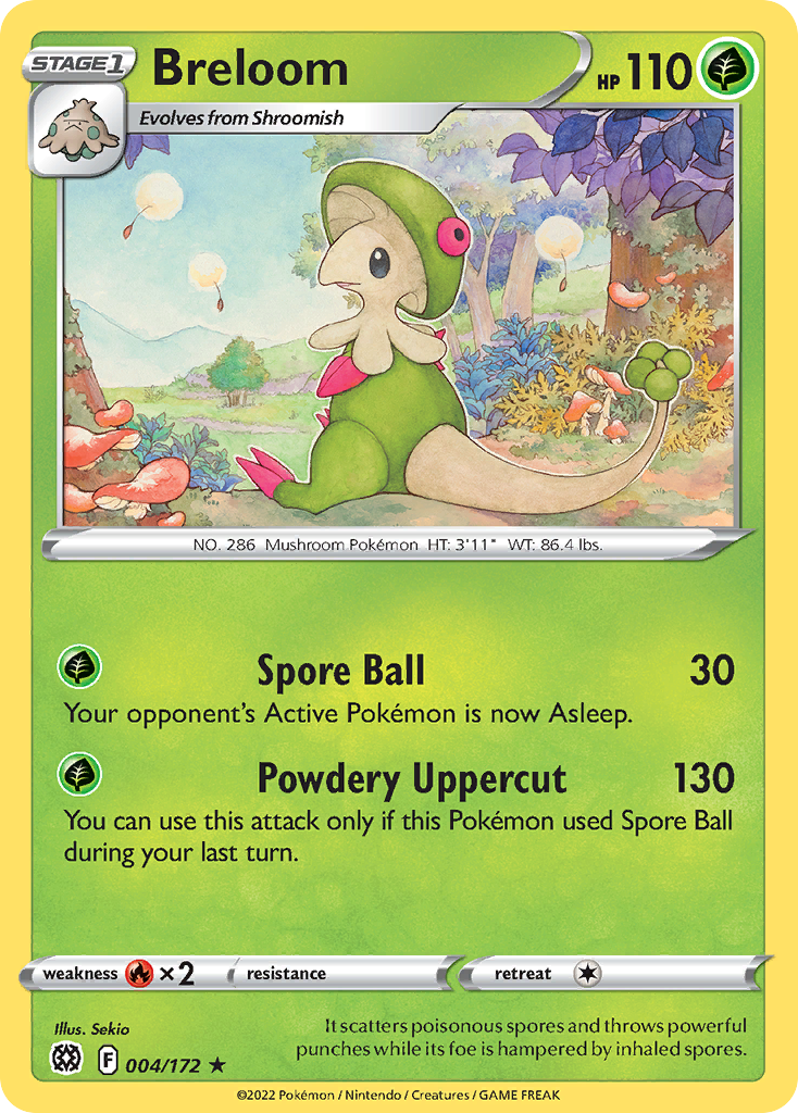 4/172 [BRS] Breloom - Rare