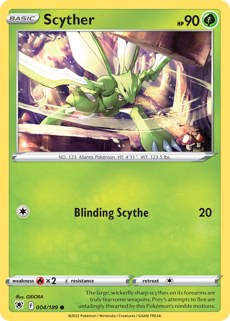 4/189 [ASR] Scyther - Common