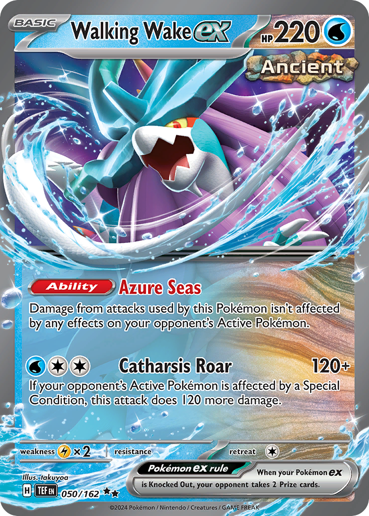 50/162 [TEF] Walking Wake ex - Double Rare