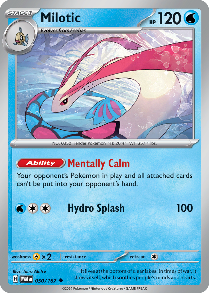 50/167 [TWM] Milotic - Uncommon