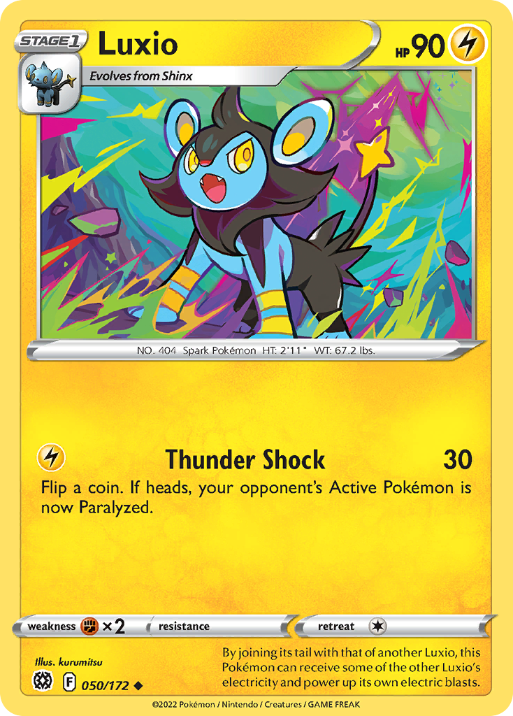50/172 [BRS] Luxio - Uncommon