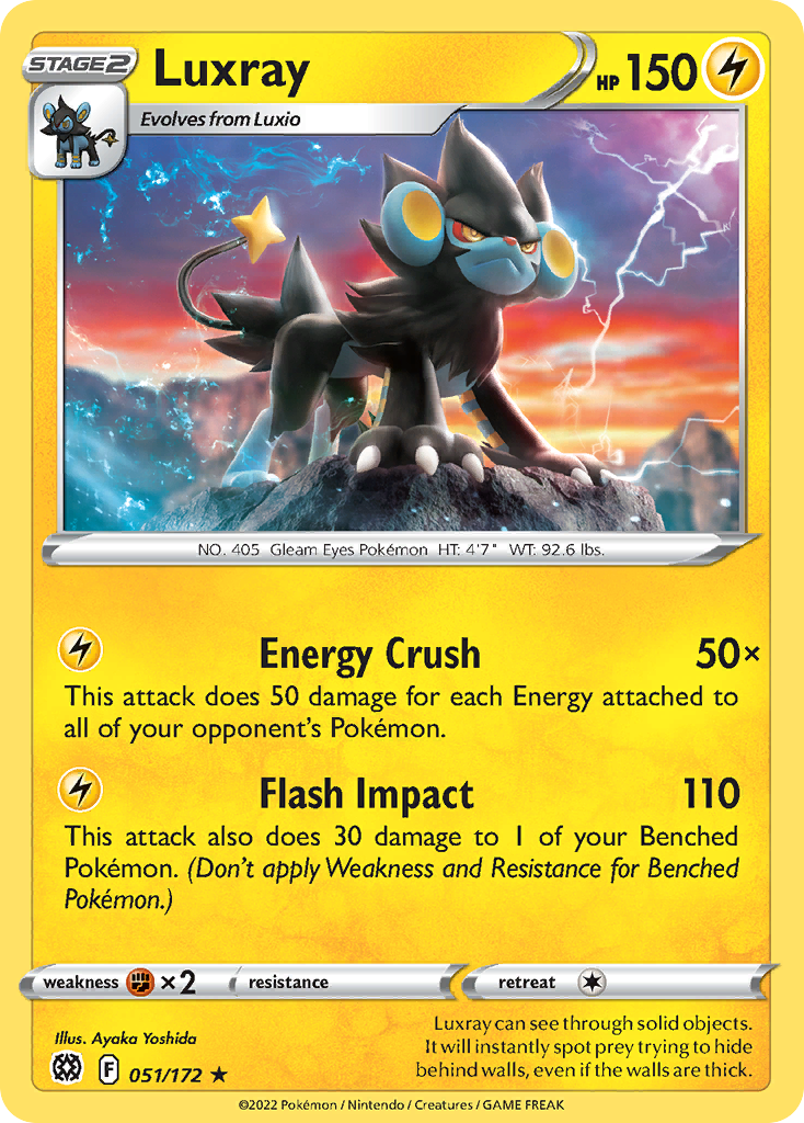 51/172 [BRS] Luxray - Rare