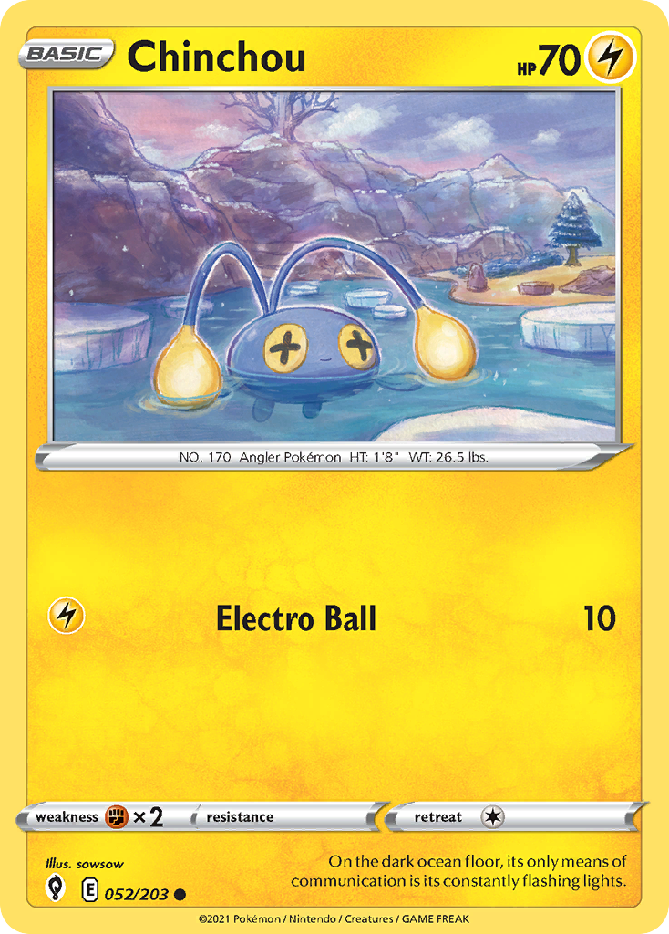 52/203 [EVS] Chinchou - Common