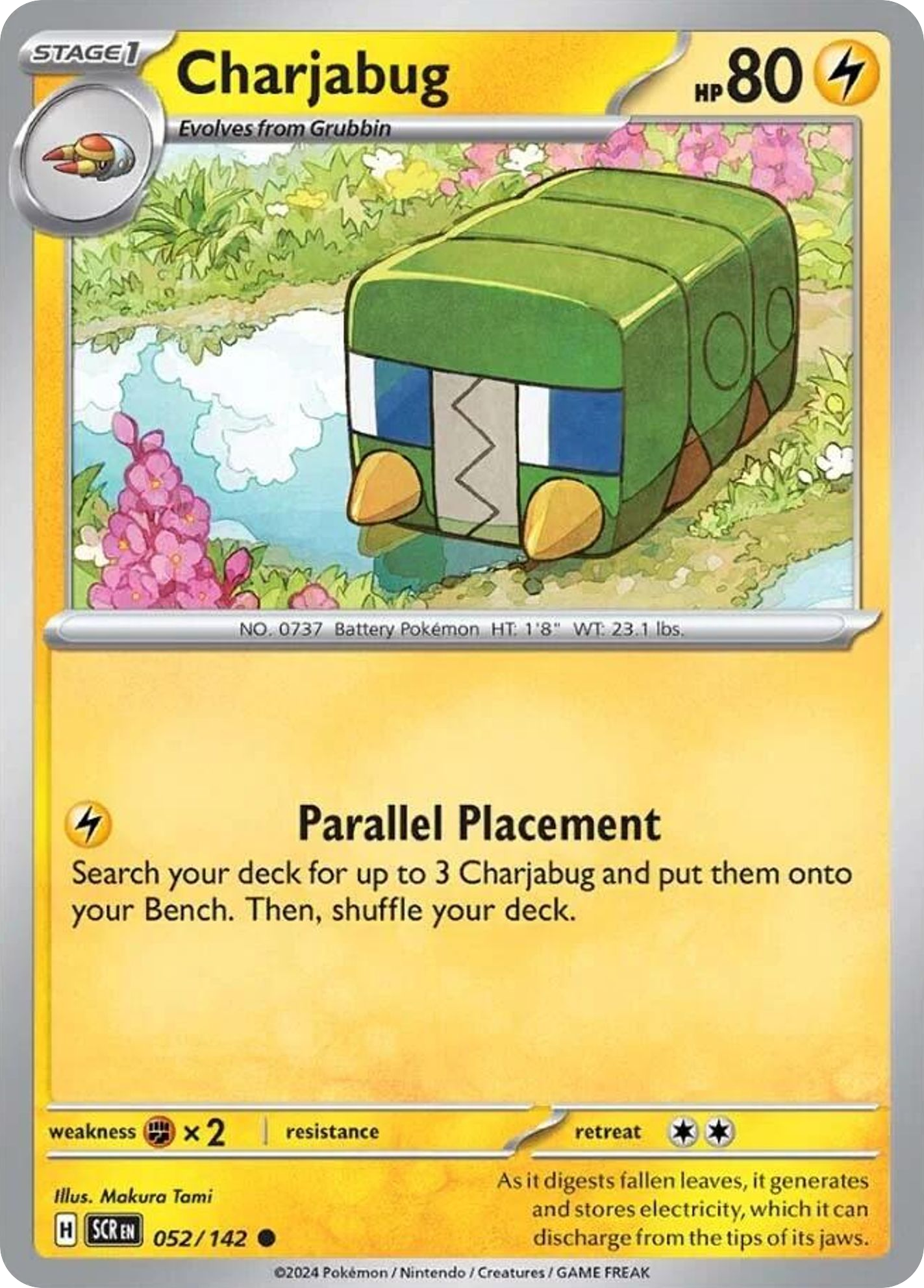52/142 [SCR] Charjabug - Common