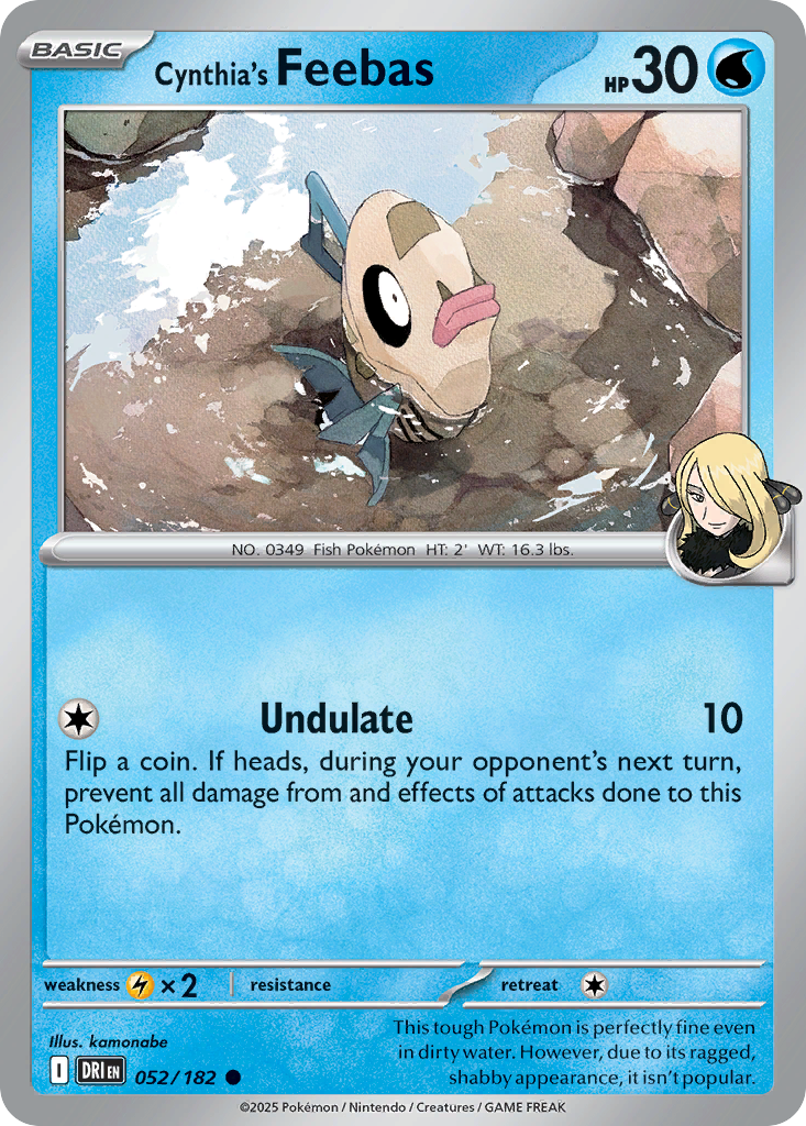 52/182 [DRI] Cynthia's Feebas - Common