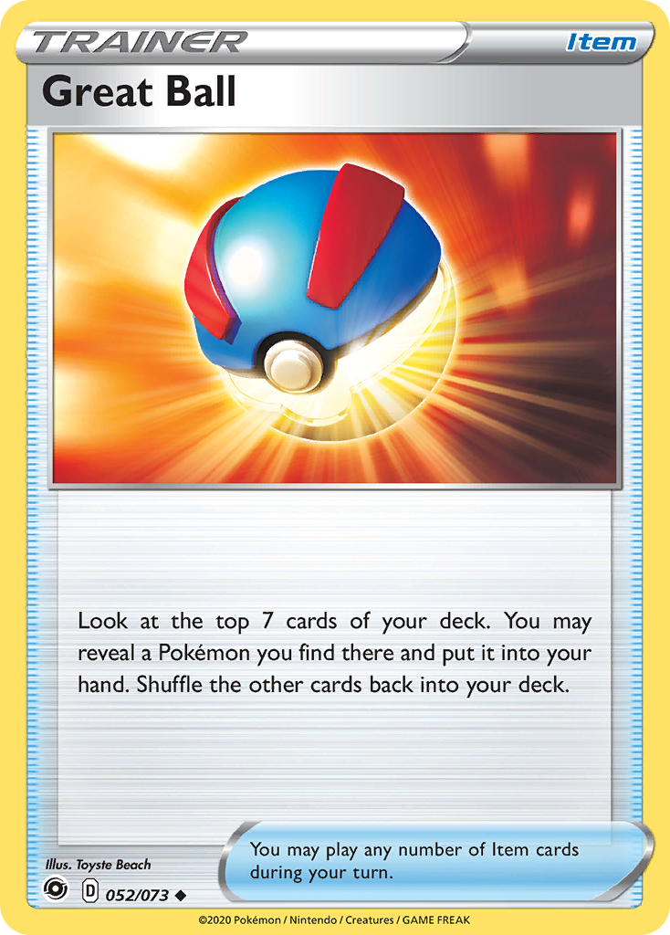 52/73 [CPA] Great Ball - Uncommon