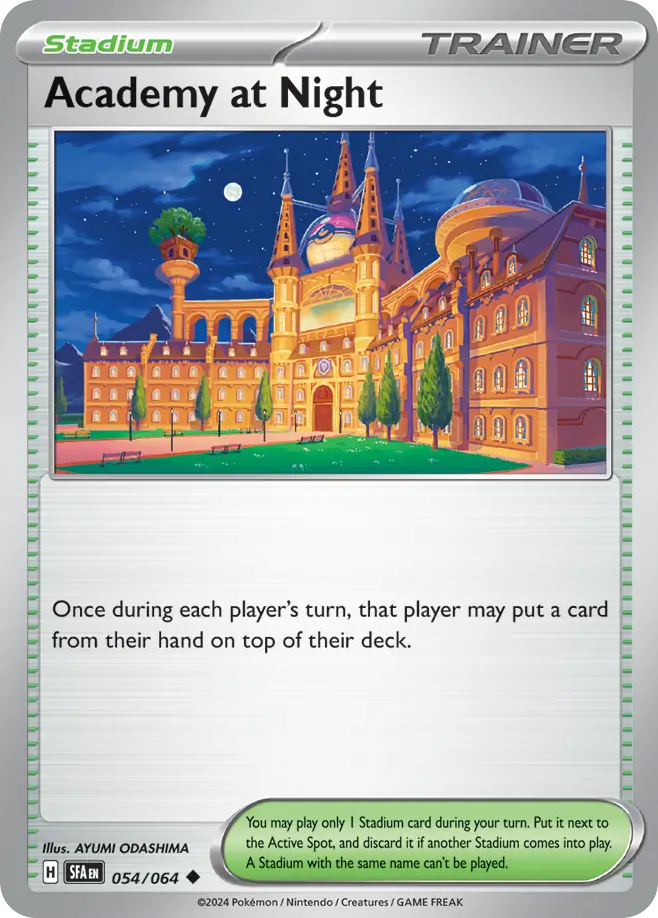 54/64 [SFA] Academy at Night - Uncommon