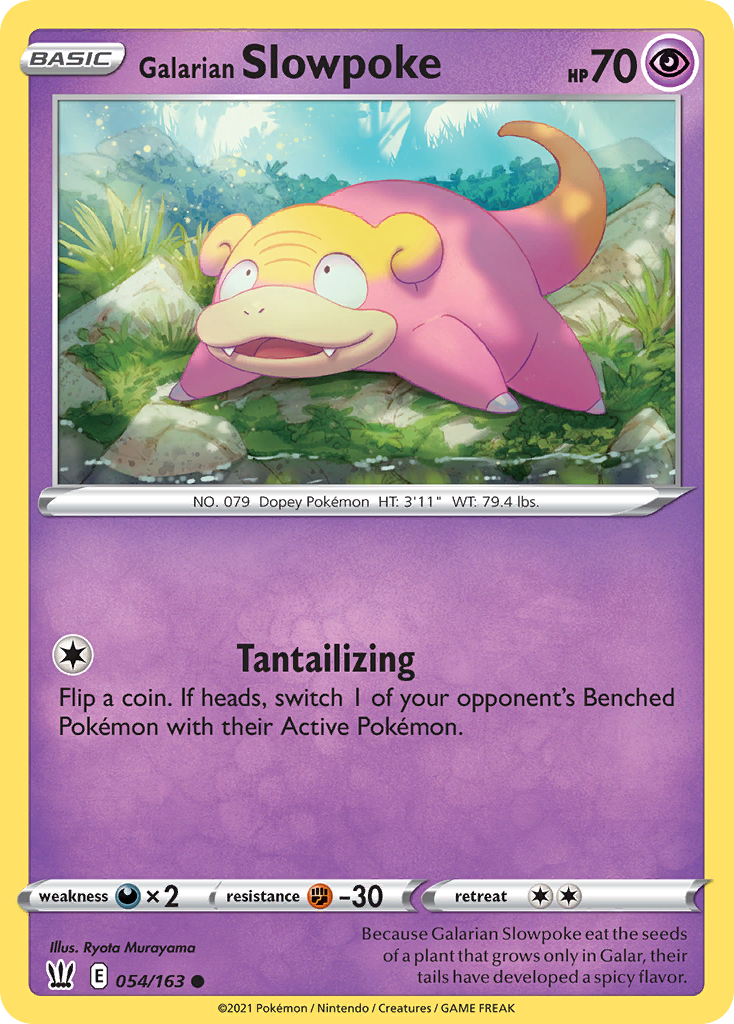 54/163 [BST] Galarian Slowpoke - Common