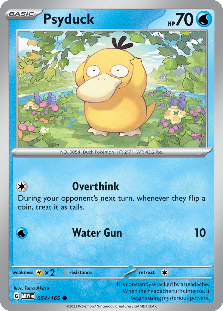 54/165 [SV3PT5] Psyduck - Common