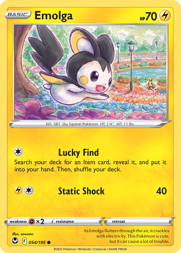 54/195 [SIT] Emolga - Common
