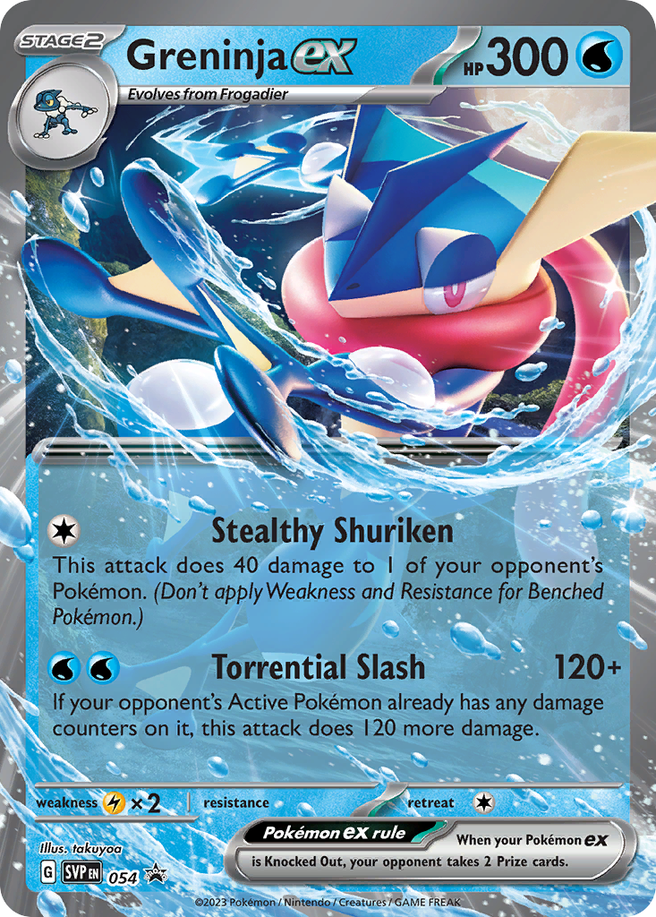 54/215 [PR-SV] Greninja ex - Promo