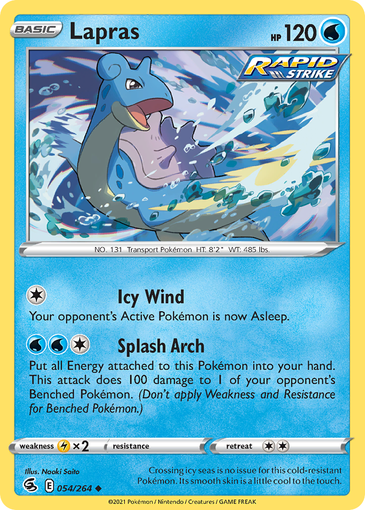 54/264 [FST] Lapras - Uncommon