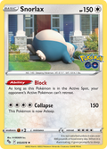 55/78 [PGO] Snorlax - Rare Holo
