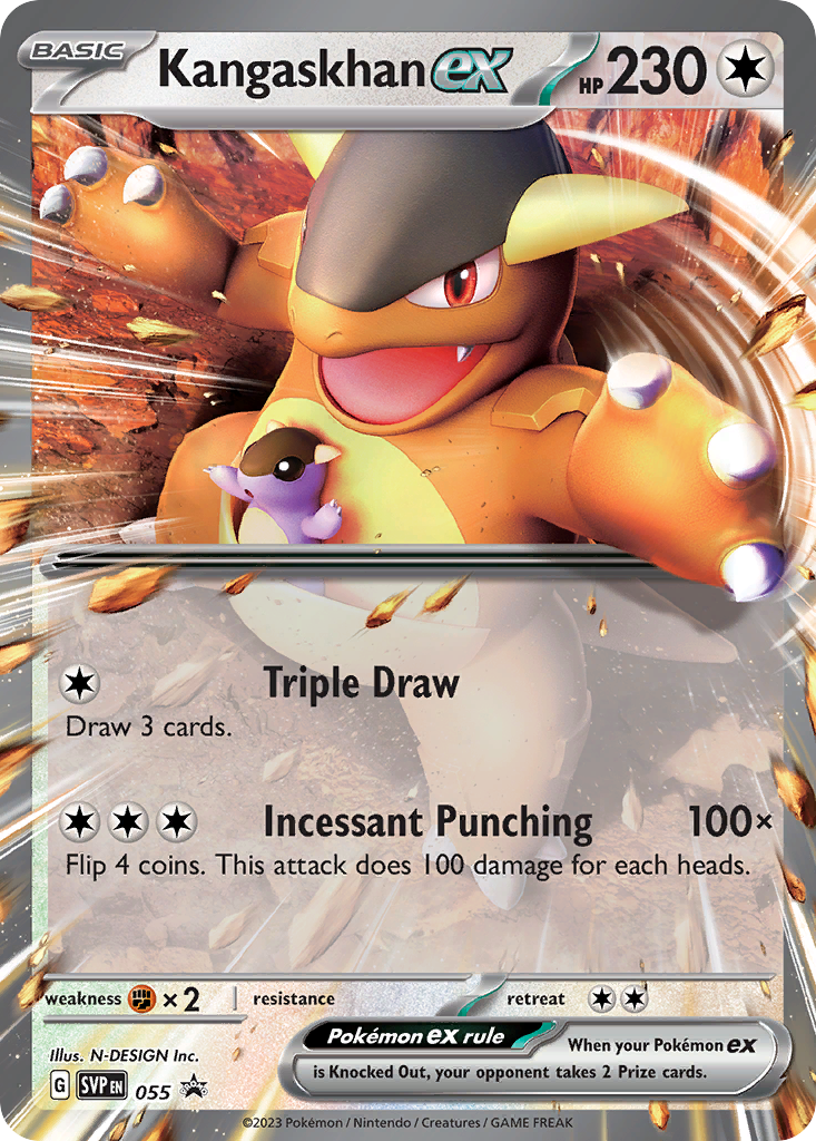55/215 [PR-SV] Kangaskhan ex - Promo