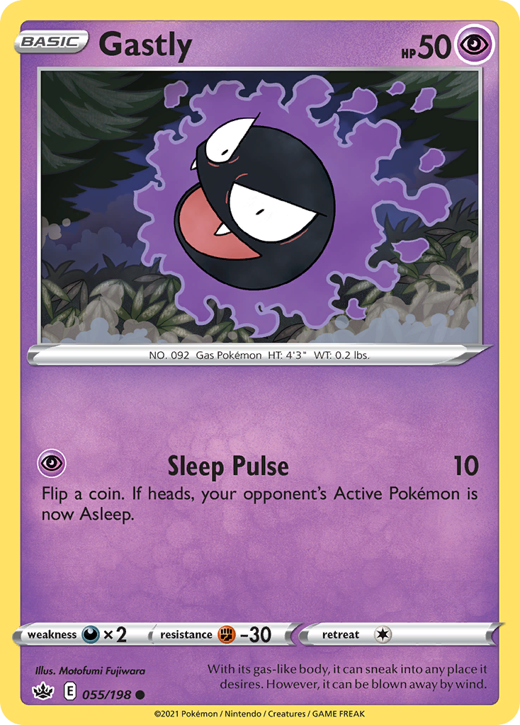 55/198 [CRE] Gastly - Common