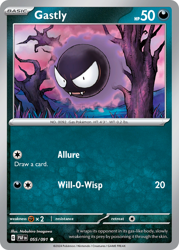 55/91 [SV4PT5] Gastly - Common