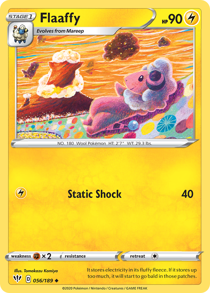56/189 [DAA] Flaaffy - Uncommon