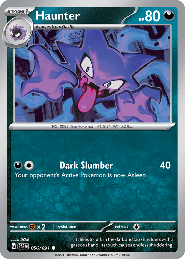 56/91 [SV4PT5] Haunter - Common