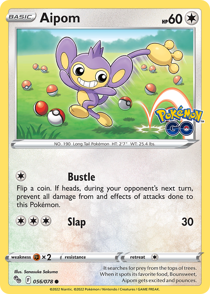 56/78 [PGO] Aipom - Common