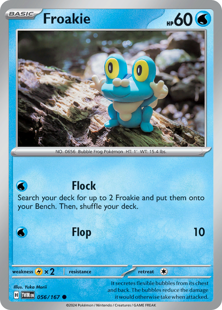 56/167 [TWM] Froakie - Common