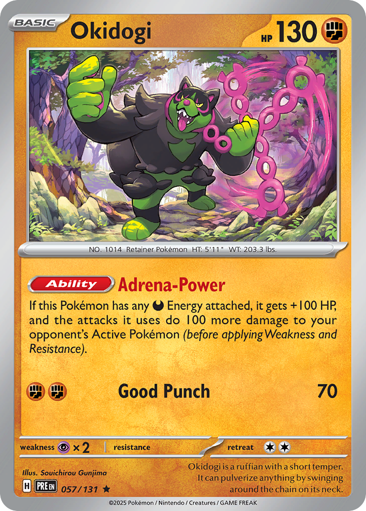 57/131 [PRE] Okidogi - Rare