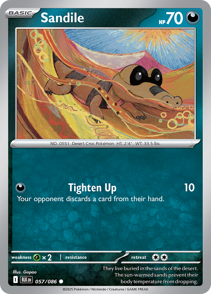 57/86 [BLK] Sandile - Common