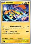 57/162 [TEF] Zeraora - Uncommon