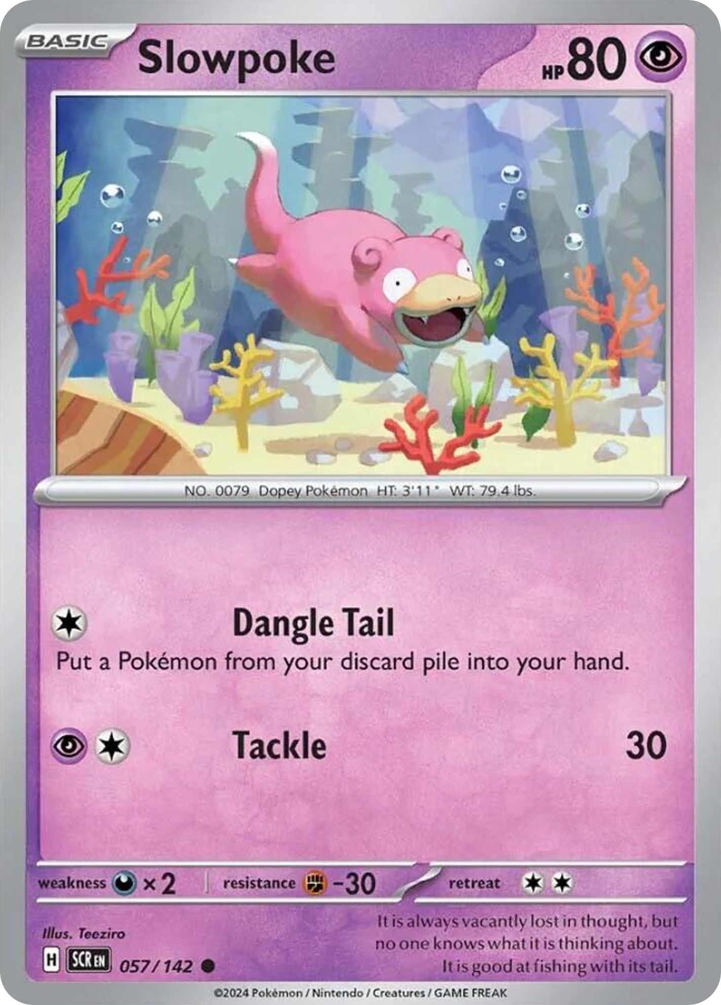57/142 [SCR] Slowpoke - Common