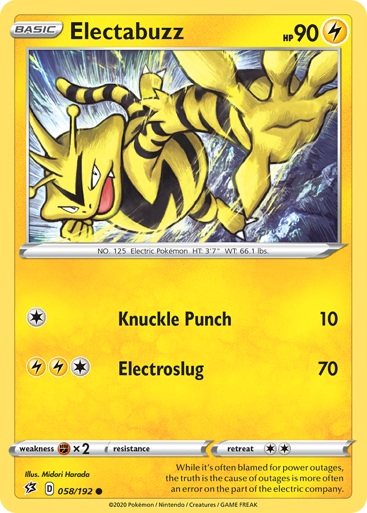 58/192 [RCL] Electabuzz - Common