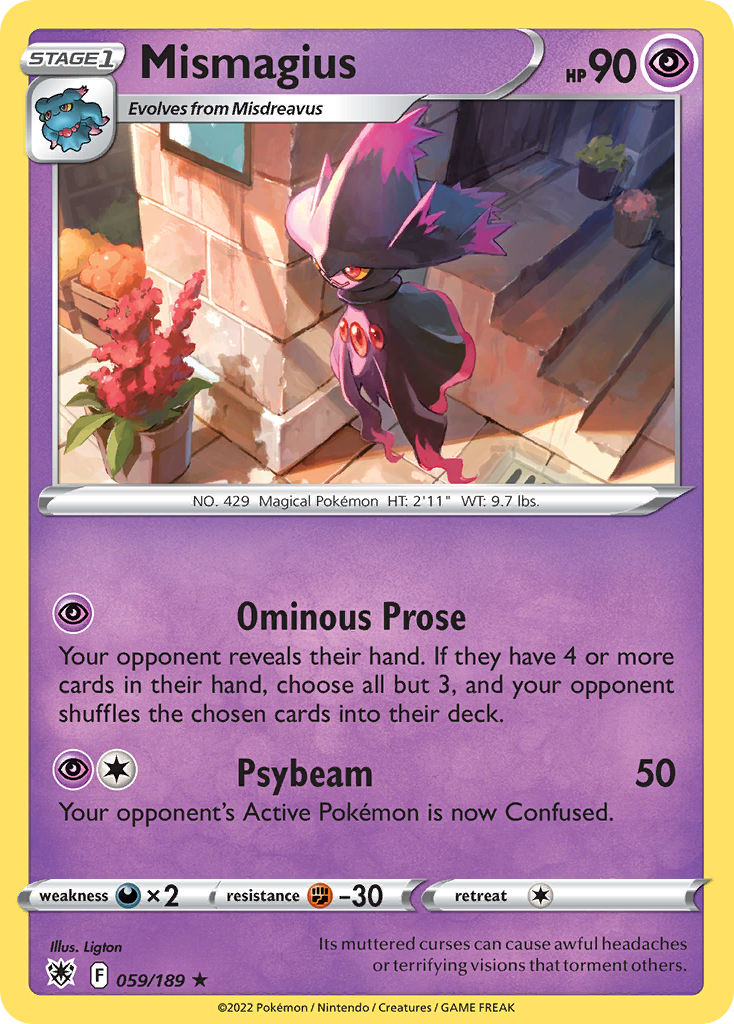 59/189 [ASR] Mismagius - Rare