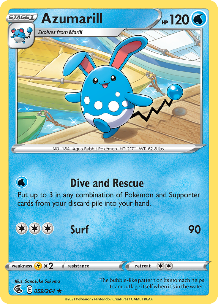 59/264 [FST] Azumarill - Rare