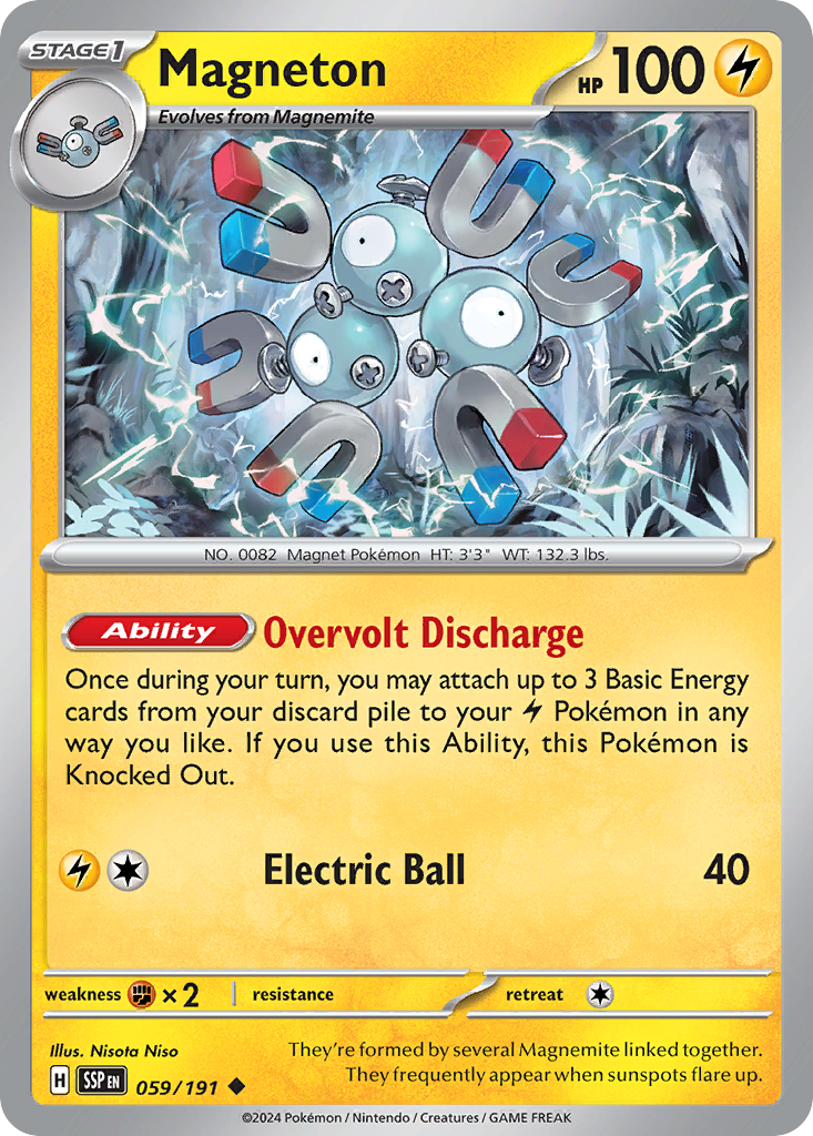 59/191 [SSP] Magneton - Uncommon