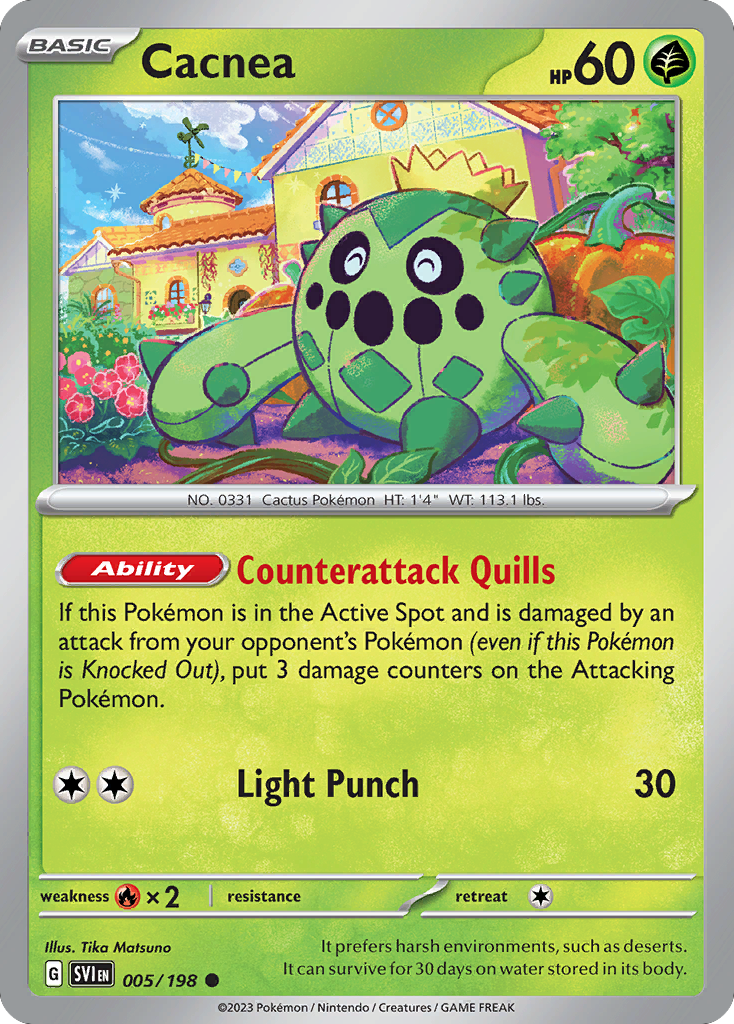 5/198 [SV1] Cacnea - Common